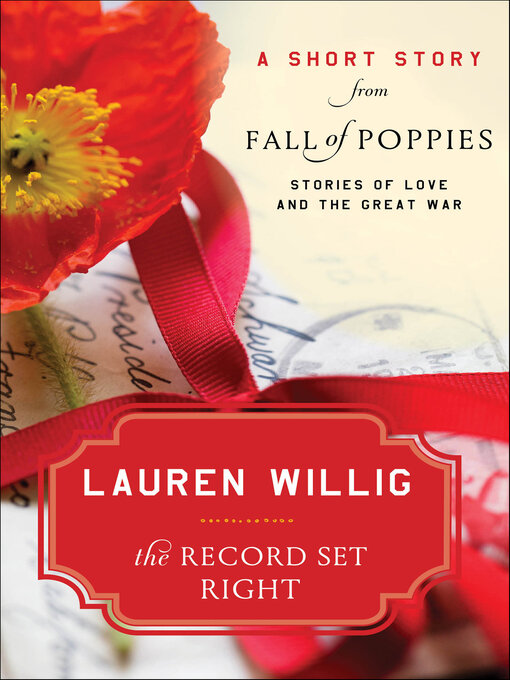 Title details for The Record Set Right by Lauren Willig - Wait list